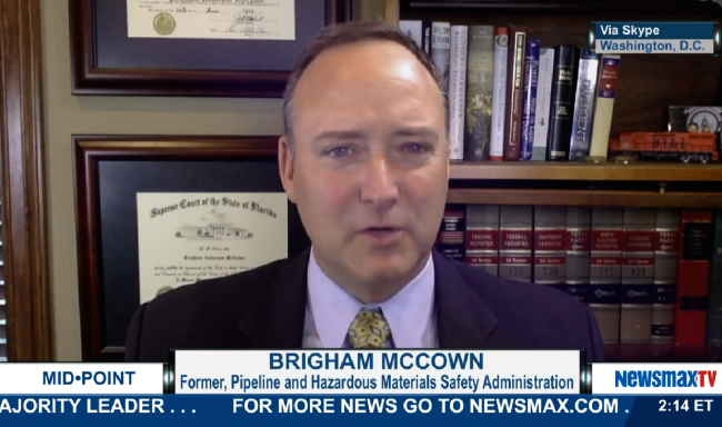 Brigham McCown, Keystone, Keystone pipeline, energy news, pipeline news